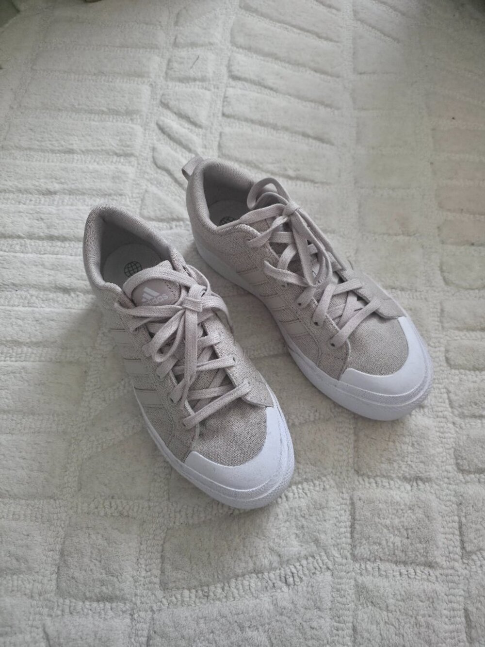 Adidas Women's Bravada 2.0 Platform in Beige
